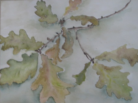 Herfst in aquarel